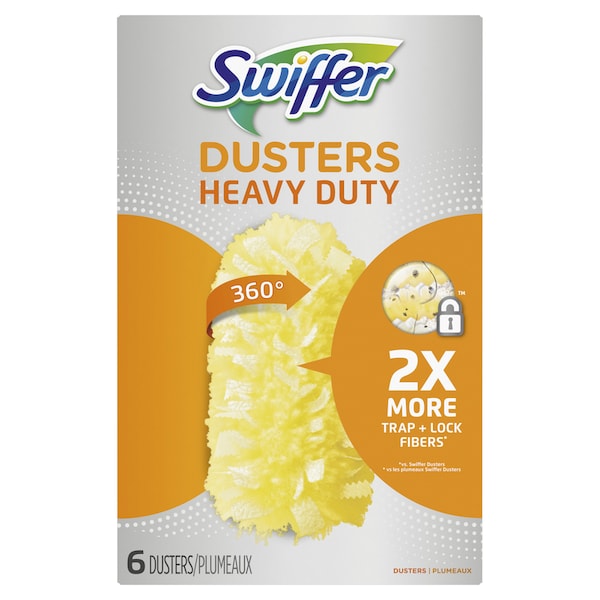 Swiffer Swiffer 360 Heavy Duty Dusters Microfiber Heavy Duty Duster Refill 6 pk 16944 - main